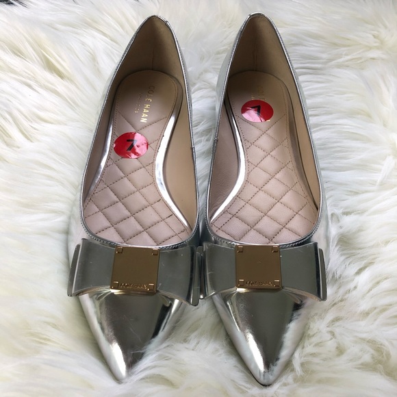 cole haan tali bow skimmer flat